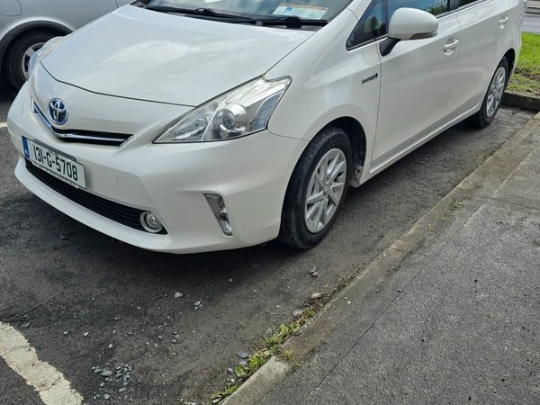 Toyota Prius Hatchback, Petrol Hybrid, 2013, White