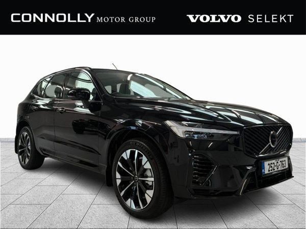 Volvo XC60 SUV, Petrol Plug-in Hybrid, 2025, Black