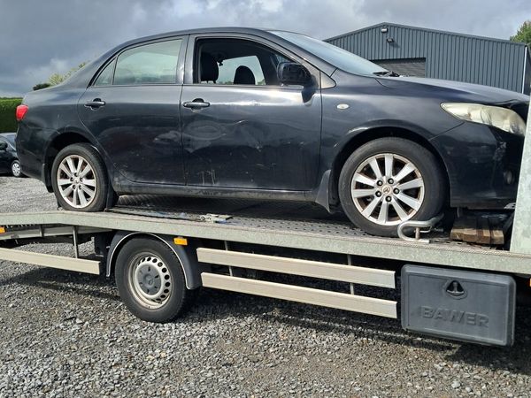 Toyota Corolla Saloon, Petrol, 2008, Black