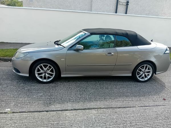 Saab 9-3 Convertible, Ethanol Petrol, 2008, Grey