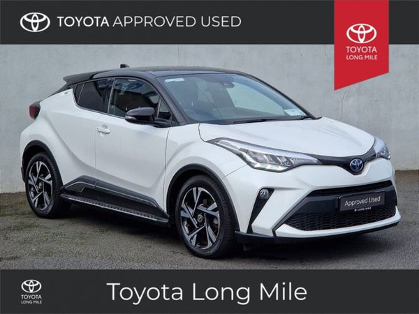 Toyota C-HR SUV, Petrol Hybrid, 2023, White