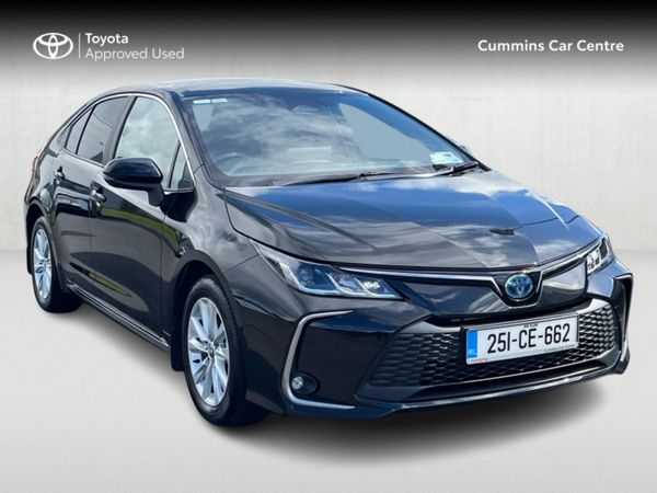 Toyota Corolla Saloon, Petrol Hybrid, 2025, Black
