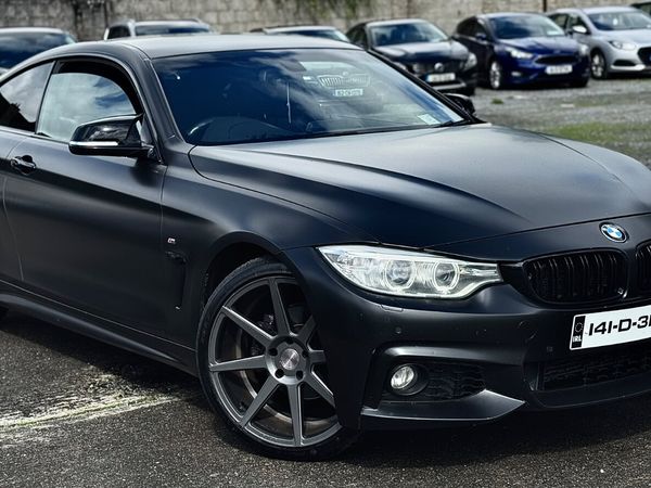 BMW 4-Series Coupe, Diesel, 2014, Silver