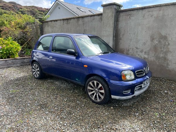 Nissan Micra Hatchback, Petrol, 2002, Blue