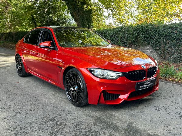 BMW M3 Saloon, Petrol, 2017, Orange
