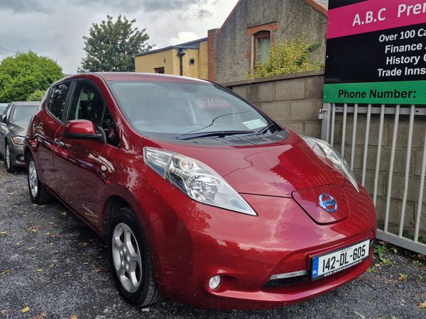 Nissan Leaf Hatchback, Electric, 2014, Red