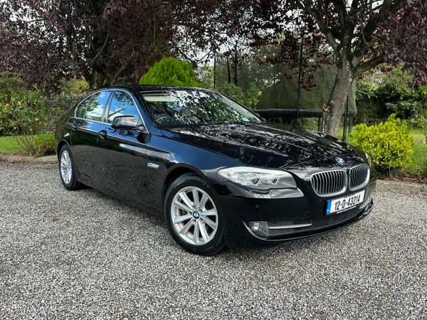 BMW 5-Series Saloon, Diesel, 2012, Black