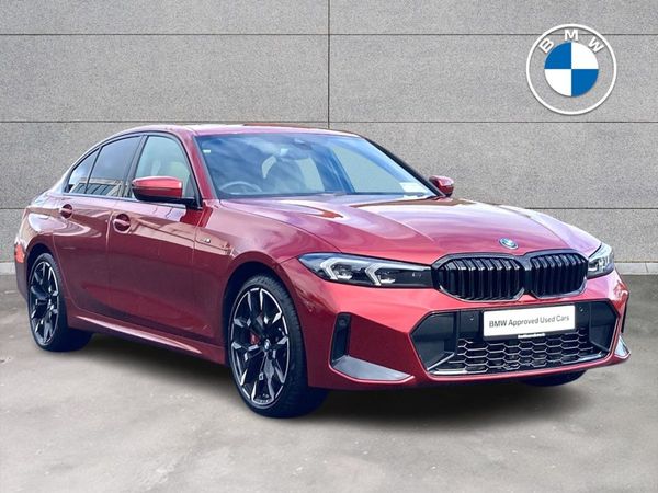 BMW 3-Series Saloon, Petrol Plug-in Hybrid, 2025, Red