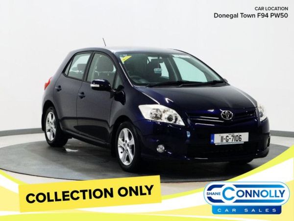 Toyota Auris Hatchback, Petrol, 2011, Blue