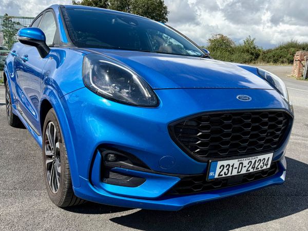 Ford Puma MPV, Petrol Hybrid, 2023, Blue