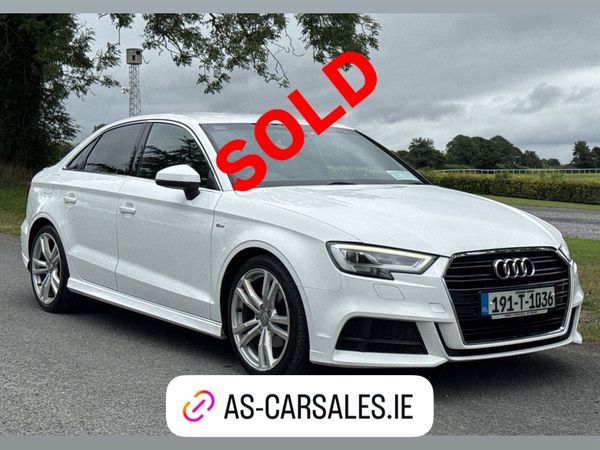 Audi A3 Saloon, Diesel, 2019, White