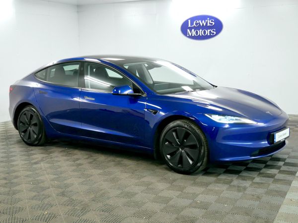 Tesla Model 3 Saloon, Electric, 2024, Blue