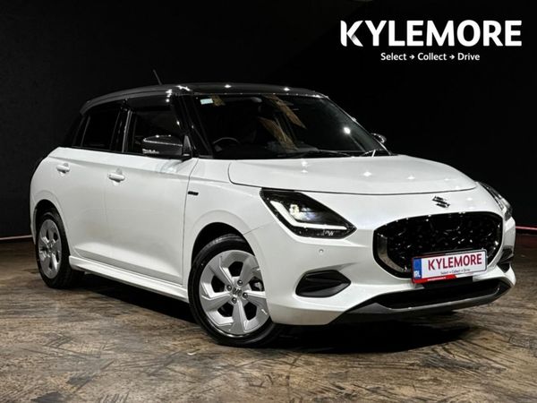 Suzuki Swift Hatchback, Petrol Hybrid, 2024, White
