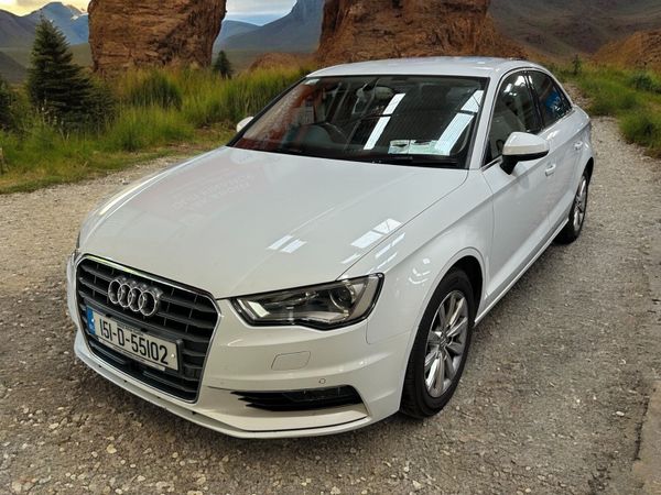 Audi A3 Saloon, Petrol, 2015, White