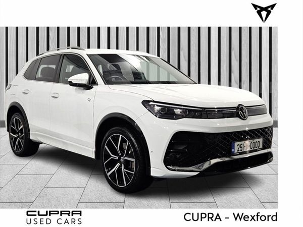 Volkswagen Tiguan SUV, Petrol Hybrid, 2025, White