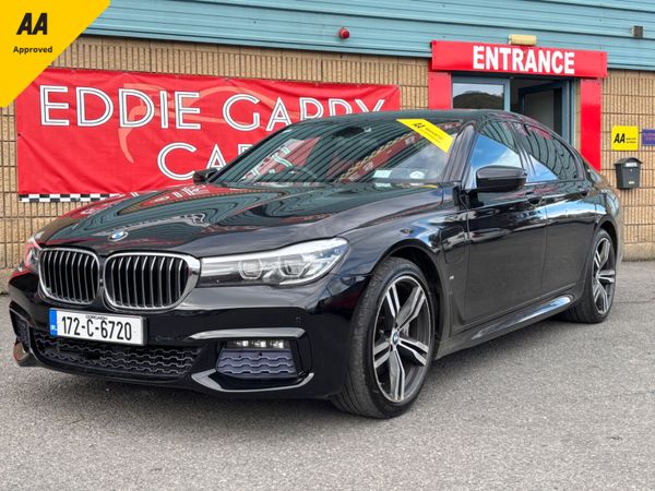 BMW 7-Series Saloon, Petrol Plug-in Hybrid, 2017, Black