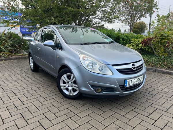 Opel Corsa Hatchback, Petrol, 2007, Silver