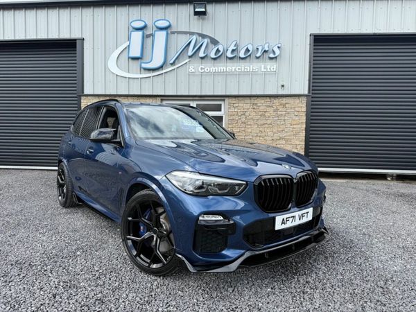 BMW X5 SUV, Petrol Hybrid, 2021, Blue