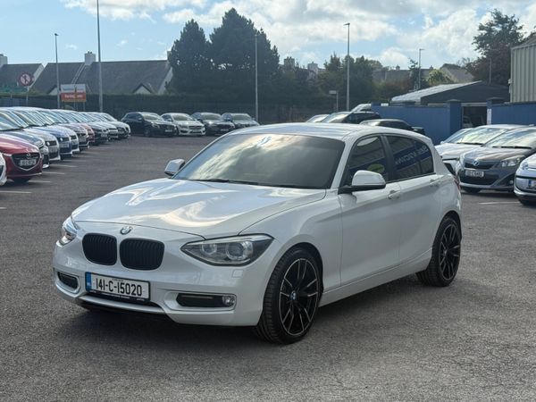 BMW 1-Series Hatchback, Petrol, 2014, White