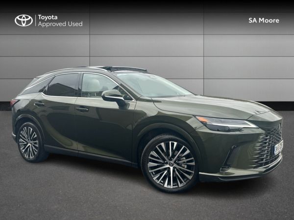 Lexus RX SUV, Petrol Plug-in Hybrid, 2024, Green
