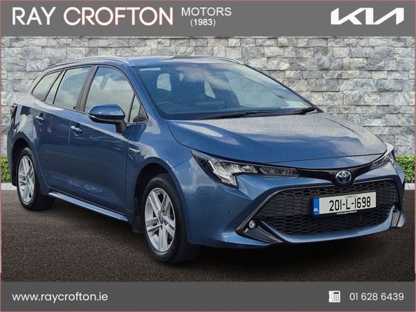 Toyota Corolla Estate, Petrol Hybrid, 2020, Blue