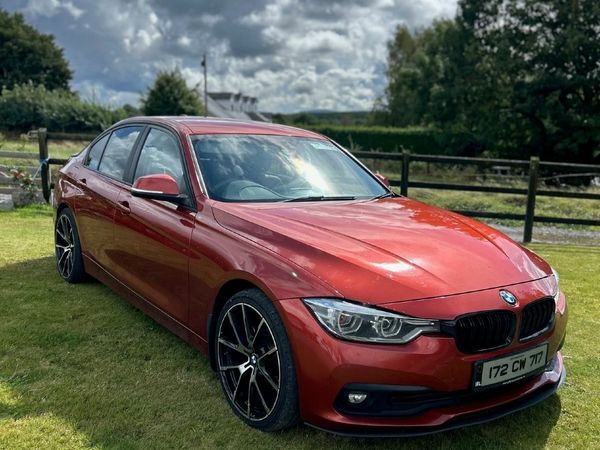 BMW 3-Series Saloon, Diesel, 2017, Orange