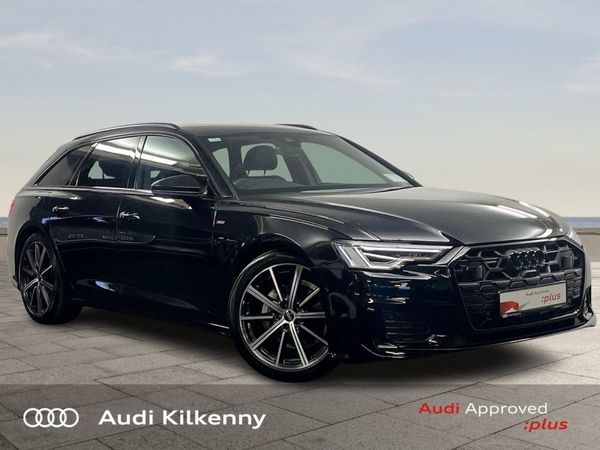 Audi A6 Estate, Diesel Hybrid, 2025, Black