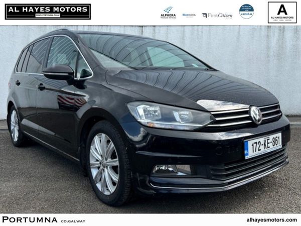 Volkswagen Touran MPV, Diesel, 2017, Black
