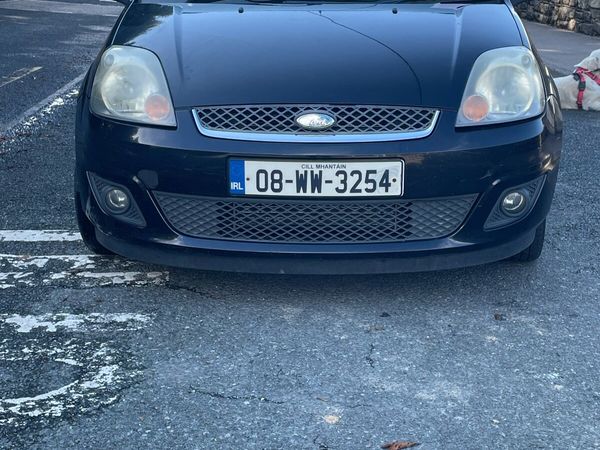 Ford Fiesta Hatchback, Petrol, 2008, Black