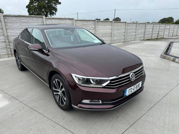 Volkswagen Passat Saloon, Diesel, 2017, Red
