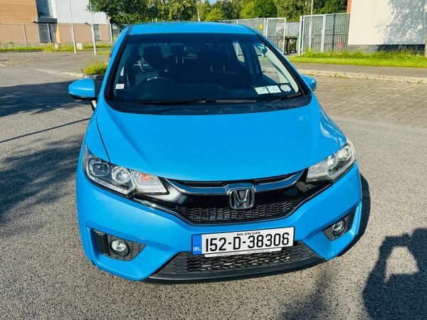 Honda Fit Hatchback, Petrol Hybrid, 2015, Blue