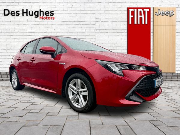 Toyota Corolla Hatchback, Petrol Hybrid, 2022, Red