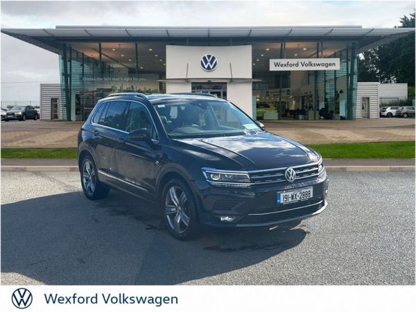 Volkswagen Tiguan SUV, Diesel, 2019, Black