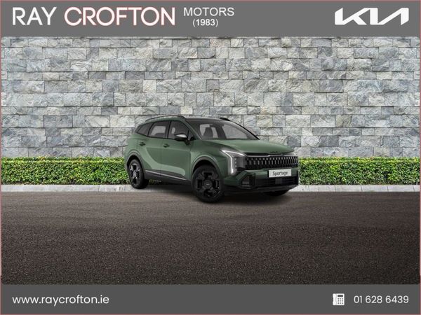 Kia Sportage Crossover, Diesel Hybrid, 2025, Green