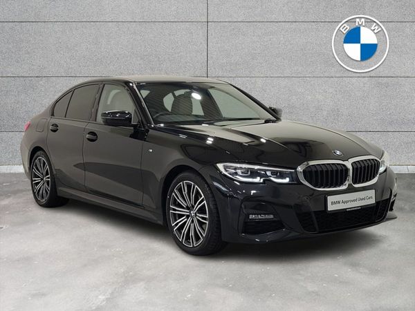 BMW 3-Series Saloon, Diesel Hybrid, 2021, Black