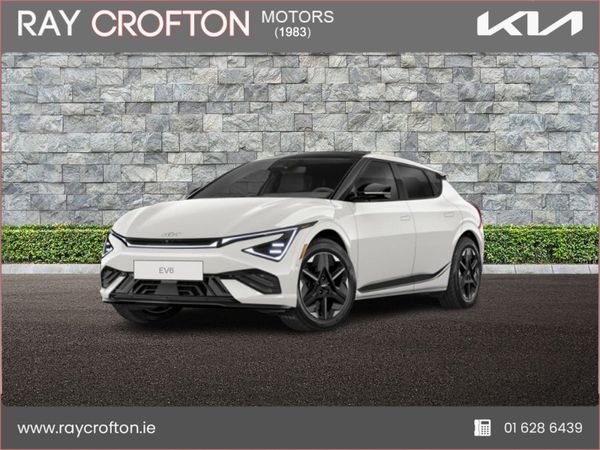 Kia EV6 Crossover, Electric, 2025, White