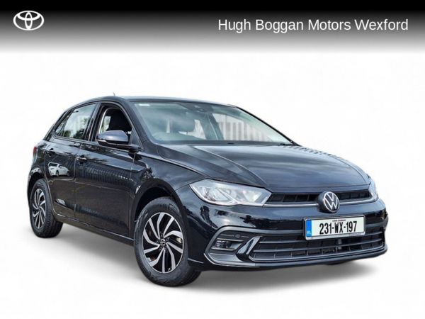 Volkswagen Polo Hatchback, Petrol, 2023, Black
