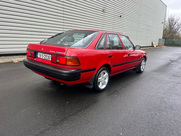 Toyota Carina Hatchback, Petrol, 1991, Red