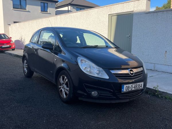 Opel Corsa Hatchback, Petrol, 2008, Black