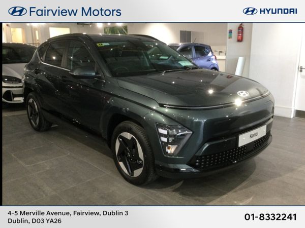 Hyundai KONA Hatchback, Electric, 2024, Green