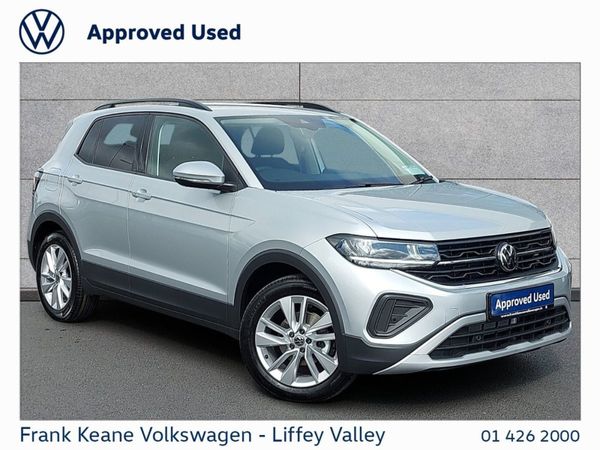 Volkswagen T-Cross Hatchback, Petrol, 2025, Silver