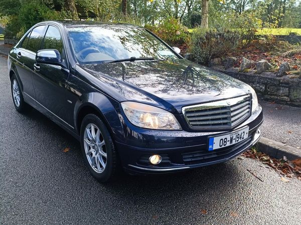 Mercedes-Benz C-Class Saloon, Petrol, 2008, Blue