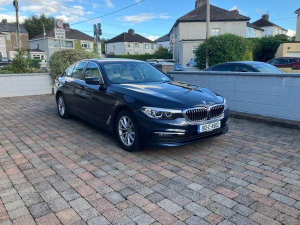 BMW 5-Series Saloon, Diesel, 2019, Blue