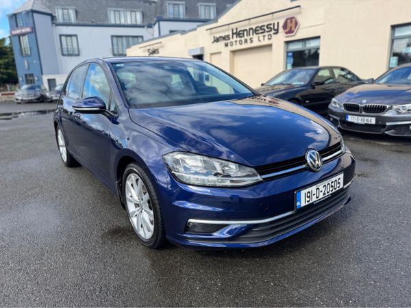 Volkswagen Golf Hatchback, Petrol, 2019, Blue