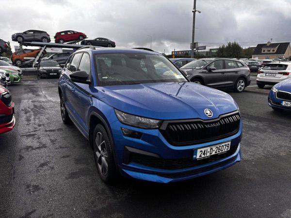 Skoda Kodiaq SUV, Diesel, 2024, Blue