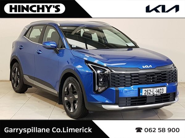 Kia Sportage SUV, Diesel Hybrid, 2025, Blue