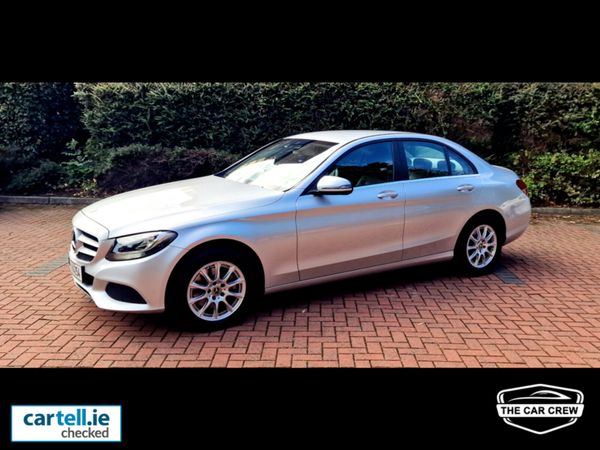 Mercedes-Benz C-Class Saloon, Petrol, 2017, Silver
