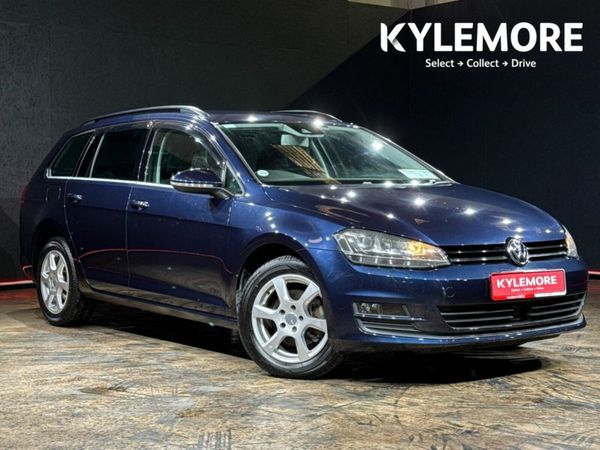Volkswagen Golf Estate, Petrol, 2016, Blue