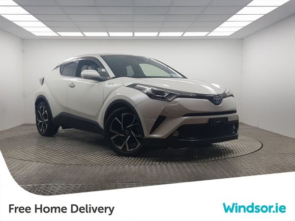 Toyota C-HR SUV, Petrol Hybrid, 2018, White