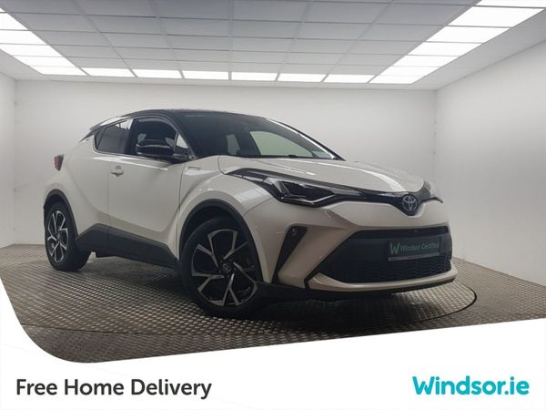 Toyota C-HR SUV, Petrol Hybrid, 2020, White